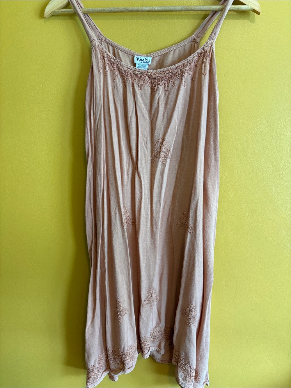 Blush Pink Flowy Boho Dress